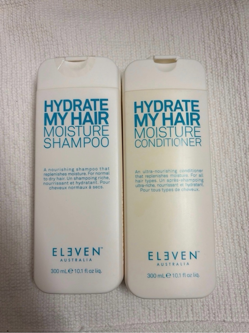 Eleven Australia Moisture Shampoo + Conditioner Duo | 300ml Each | New Sealed